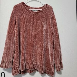 Orvis Textured Rose Pink Sweater